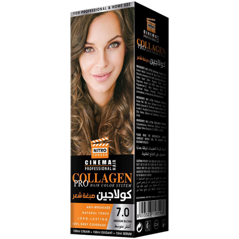 Bjonde Mesatare Nitro Canada Cinema Professional Hair Color System